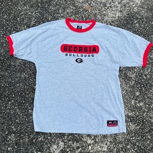 Pro Player Gray and Red Georgia Bulldogs Men's T-Shirt